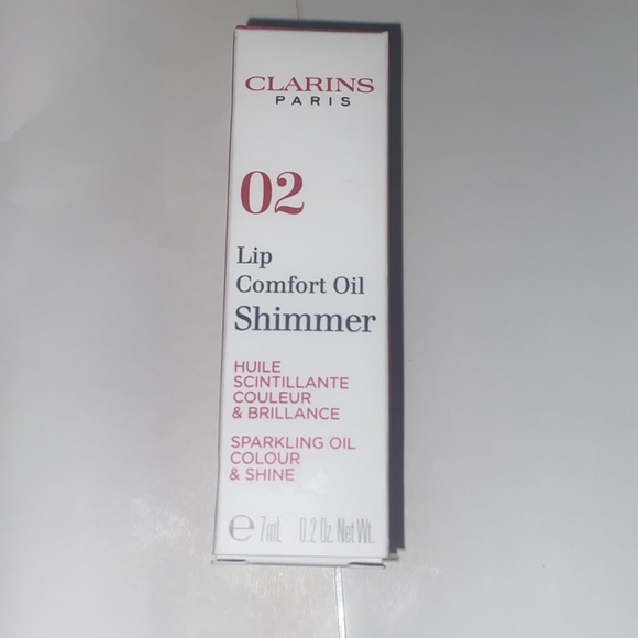 Clarins Lip Comfort Oil Shimmer 02 Purple Rain, 7 mL/0.2oz FULL SIZE, New in box - Picture 7 of 9